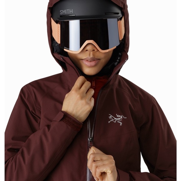 Manteau de ski Arc’teryx rouge bourgogne/mauve small - Picture 1 of 12
